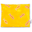 THERALINE Coussin aux Noyaux de Cerise 23 x 26 cm Design 49 Poissons jaune