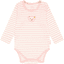 Steiff Langærmet bodysuit Silver Pink