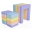 bObles® Jouet de motricité arc-en-ciel rectangle Rainbow Collection, pastel