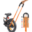 PROMETHEUS BICYCLES ® Työntötanko lasten pyörään, orange 