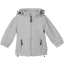 BMS Kapuzenjacke Clima-Fleece silber grau