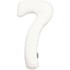 THERALINE Hoes voor my7 zijslaper kussen cloud white Bamboo -collection