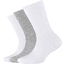 Camano sokker hvit 3-pack økologisk bomull