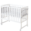 roba Moisés y cuna colecho 3in1 White with Barrier Style grey