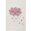 LIVONE Alfombra infantil Kids Love CLOUD creme/rosa