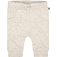 STACCATO  Spodnie dresowe cream o melanżowej strukturze