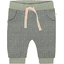 STACCATO Hose soft olive gemustert
