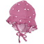 Sterntaler Schirmmütze mit Nackenschutz Blumen purpur