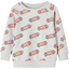 name it Sweatshirt Nmmvalexander Light Grijs gemêleerd