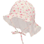 Sterntaler Cappello da sole fiori ecrù 