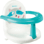 BADABULLE Anneau de bain enfant raton laveur, blanc/turquoise