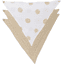 kindsgard Paquete de 3 pañuelos triangulares kludly beige