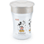 NUK Drinkbeker Magic Beker Mickey Mouse met 360° drinkrand vanaf 8 maanden, 230 ml grijs