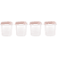 miniland Kit de récipients de conservation 4, hermisized candy 200ml