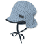 Sterntaler Peaked cap med nakkebeskyttelse himmel 