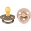 BIBS® Schnuller Colour Dark Oak/Blush 0-6 Monate, 2 Stk.