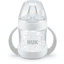 NUK Trinklernflasche Nature Sense 150 ml in weiß 

