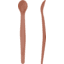 everyday® baby Silikonlöffel 2 Stück. nature red
