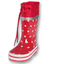 PLAYSHOES Czerwone kalosze w kropki