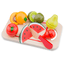 New Classic Toys Planche à découper enfant fruits bois multicolore 8 pièces
