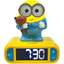 LEXIBOOK Despertador de los Minions con figura nocturna en 3D y tonos especiales