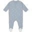 LÄSSIG Baby-pyjamas med føtter Blocks lyseblå