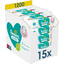 Pampers Vochtige doekjes Sensitive voordeelpak 15 x 80 stuks (1200 doekjes)