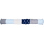 Ullenboom Protector para cuna Azul Gris Claro 120 cm 