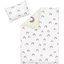 LÄSSIG Sängkläder regnbågsgrön Milky 100 x 140 cm