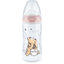 NUK Butelka dla niemowląt First Choice + Disney Kubuś Puchatek 300 ml, w kolorze różowym