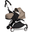 BABYZEN Kinderwagen YOYO2 0+ White mit Neugeborenenaufsatz Taupe