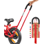 PROMETHEUS BICYCLES ® Skjutstång för barncykel, röd