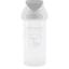 TWIST SHAKE  Butelka ze słomką 360 ml 6+ miesięcy pastelowa biel