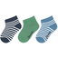 Sterntaler Korte sokken 3-pack gestreept marine 