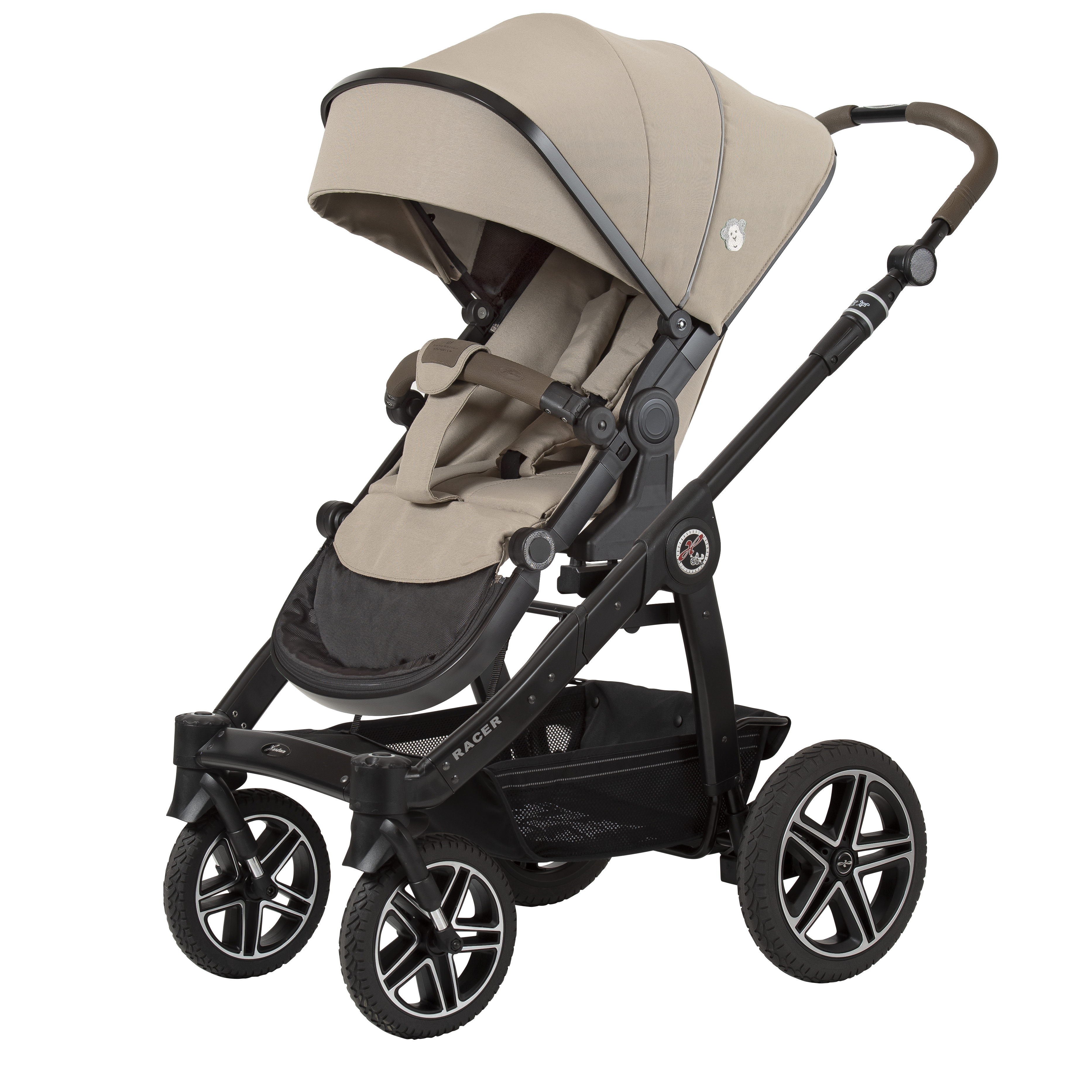 Hartan Kinderwagen Racer GTX bellybutton duinen (214) Framekleur zwart