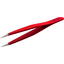canal® Splitterpincett, röd rostfri 9 cm