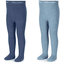 Sterntaler Collant Uni Double Pack Bamboo Blu 