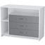 Polini Simple Skötbord 2110 vitgrå