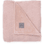 jollein Couverture bébé tricot River knit pale pink polaire corail 100x150 cm