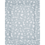 Alvi® Couverture d'éveil zoo bleu poudré, 100x135 cm