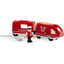BRIO Tren rojo con batería y cargador USB
