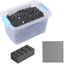 Katara Bloques de construcción con caja y placa base gris oscuro 520 piezas