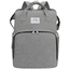 Stella Bag Zaino per il cambio Basic Grigio con logo Sunshine