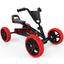 BERG Buzzy Go-Kart -polkuauto, punamusta