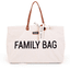 CHILDHOME Borsa fasciatoio Family Bag Teddy, bianco sporco