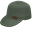 Sterntaler Słomkowa czapka z daszkiem ciemnozielona