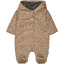 Staccato Overall wattiert soft camel gemustert 