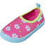 Playshoes Aqua-Slipper Flores rosa