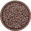 Tapis Petit  Dětský koberec leopardí růžový Ø 120 cm