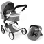 BAYER CHIC 2000 Poussette de poupée combinée LIA Jeans grey